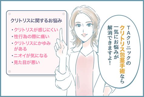 クリトリス包茎手術｜見た目・感度を改善！女性器整 